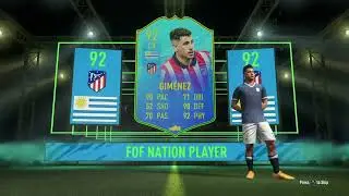 How to complete FOF nation player Jose Gimenez