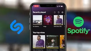 Как подключить Shazam к Spotify на iPhone
