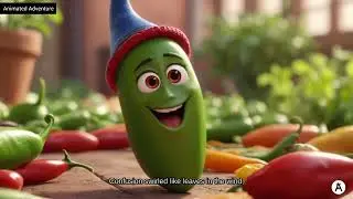 Eggplant and Capsicum(Competing Benefits)#disney #colorfulcharacters #cartoon #funforkids #animation