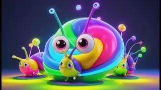 Three Smart Snails Count with Snaps | Counting Song for Kids | Nursery Rhymes and Baby Songs