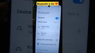 How to turn on Bluetooth in Redmi Phone #how #smartphone #bluetooth