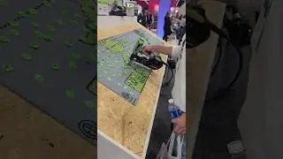 Stinger cap nailer demo at IRE. #roof #roofer #roofing #roofershelper