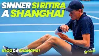 SINNER si ritira per crampi a SHANGHAI - il racconto dalla Cina