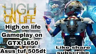 High on life gameplay on GTX 1650 | Asus tuf 505dt | GTX 1650 #highonlife #gtx1650