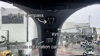 Airbus A350 cockpit control panels up close and personal