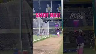 Sanju Samson's Net Practice Six-athon | RR Captain's Net Practice Session | Rajasthan Royals #Shorts