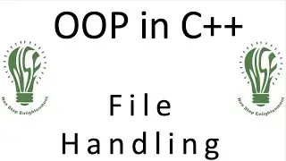 Live | OOP in C++ | File Handling in C++
