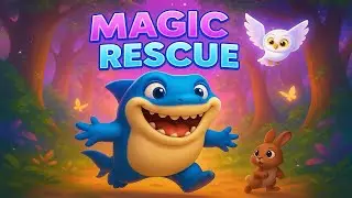 Sharky Magic Rescue🦈| kids Song | Funimals Official