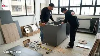 Proceso de Instalación MUEBLES ALESAN