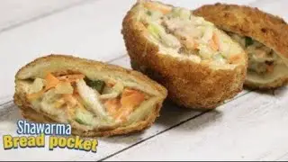 നമ്മുക്കൊരു pocket shawarma ഉണ്ടാക്കി നോക്കിയാലോ...
