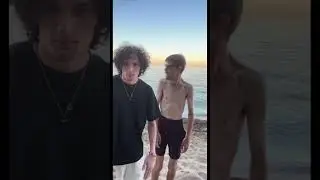 Срочные новости! Валеру знаменитый блогер взял с собой на море! Хэйтеры вы были на морях? Сделали др