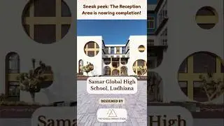 Samar Global High School Reception Nearing Completion | By The School Designs Studio #k12schools