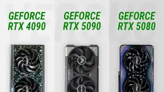 GeForce RTX 5090 vs RTX 4090 vs RTX 5080: Test in 8 games at 2160p