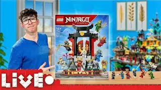 🔴 LEGO Ninjago Character Display | LIVE BUILD 🔴