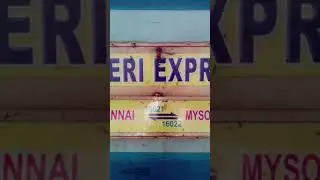 KAVERI EXPRESS|| HOME MADE TRAIN ANNOUNCEMENT