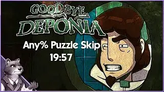 Goodbye Deponia - Speedrun - Any% 19:57