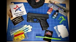 GLOCK 27 - How to Clean & Oil a Glock after the Shooting Range on a Low Budget.