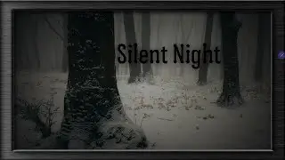 Silent Night: A Twisted Holiday Horror Story | Frame Falling Snow TV Art