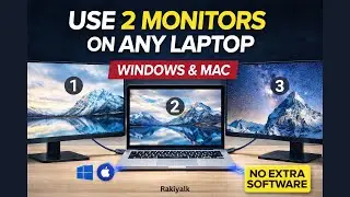 How to Connect 2 Monitors to One Laptop | Using UGREEN USB-C Multifunction Adapter | Setup Guide
