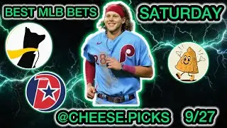 BEST MLB Player Props for Saturday 9/27 - BEST UNDERDOG PROPS TODAY