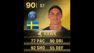 FIFA 14 IF IBRAHIMOVIC 90 Player Review & In Game Stats Ultimate Team