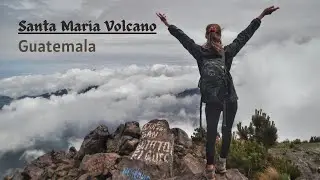 Climbing Santa Maria Volcano near Xela (Quetzaltenango), Guatemala