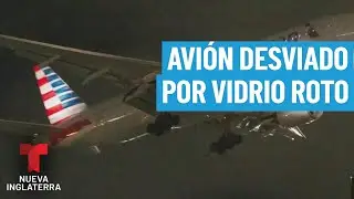 Pasajeros relatan momentos de angustia a bordo de avi&oacute;n con parabrisas roto