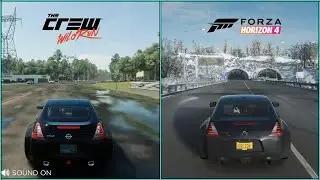 The Crew: Wild Run vs Forza Horizon 4 | Nissan 370Z Comparison