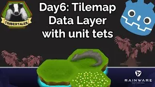 Godot 4 Tilemap Data Layer for storing coordinates, using GUT unit tests - Day#6 Indie dev vlog