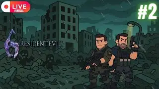 VAMOS A CONTINUAR CON ESTA CAMPA&Ntilde;A! | RESIDENT EVIL 6 CO-OP con Widix Otaker #2