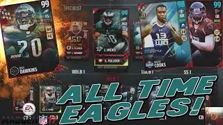 Madden 17: ALL TIME EAGLES TEAM LINEUP UPDATE! | 99 OVERALL Brian Dawkins On The Team! |