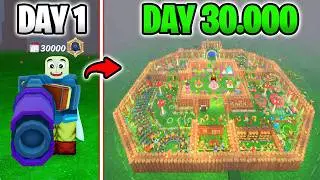 30000 Days to Build a Best Base in 99 Nights in The Forest