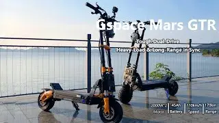 Gspace Mars GTR Electric Scooter | Dual 2000W Motors, 110km/h, IP66 | Buy E-Scooter