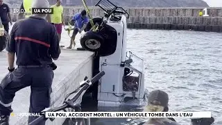 Ua Pou : une voiture tombe dans la mer, son conducteur meurt noy&eacute;