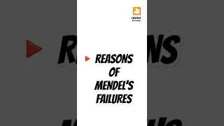 REASONS OF MENDEL'S FAILURES ॥ For class 12th biology and neet UG ॥ #neet #education #edit #shorts