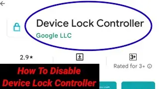 How to disable device lock controller | how to disable device lock controller in realme c30
