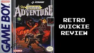 The Castlevania Adventure for Nintendo Game Boy - Retro Quickie Reviews