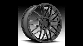 Motegi Racing MR153 CM10 Satin Black Custom Wheel Spin