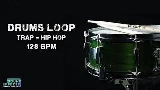 FREE DRUMS LOOP - Trap / Hip Hop - 128 BPM 🥁