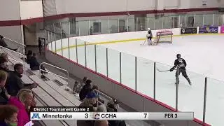 CCHA Vs Minnetonka - District Tournament - 2021-22 Bantam B1