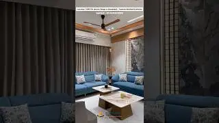 Luxurious 3 BHK flat interior in Ahmedabad | Best Interior Designer in Ahmedabad #bestinterior #flat