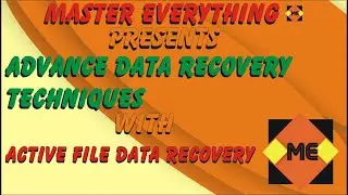 Advance Data Recovery Techniques (Active File recovery Ultimate)