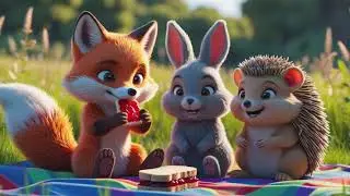 Fern the Fox Shares Her Red Ball &ndash; Preschool Story About Sharing & Friendship.