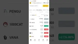 New coin listing in binance