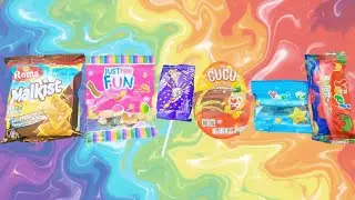 ASMR Candy & Snack Unboxing | Most Popular Candys | ASMR Unwrapping Candies