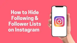 [IG] How to Hide your Following and Follower Lists on Instagram 2022 (Instagram)