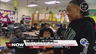 The 'Get to School' program seeks to improve attendance in students and it's shown some improvements