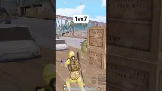 1 vs 7 with M16 on Single 🔥