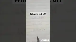 cut off kise kahate Hain what is cut off