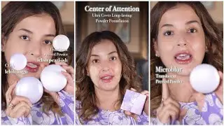Tasya Farasya - MOP C.O.A Ultra Cover Powder Foundation & Microblur Translucent Pressed Powder